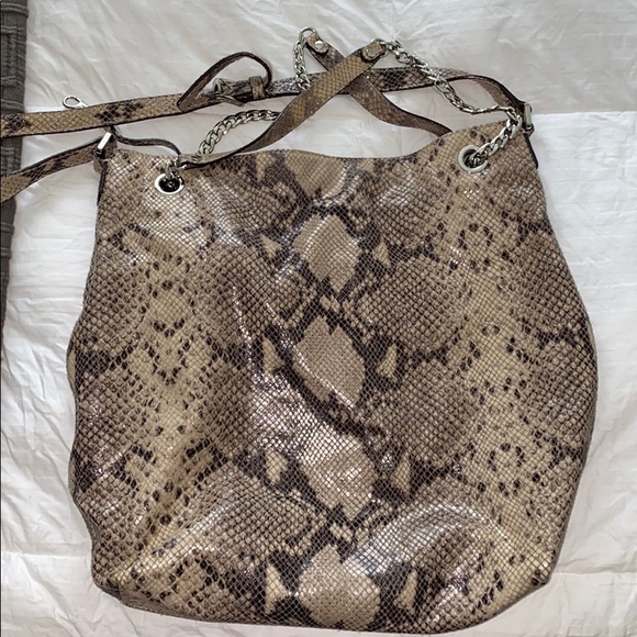 Michael Kors snakeskin bag - Picture 1 of 4